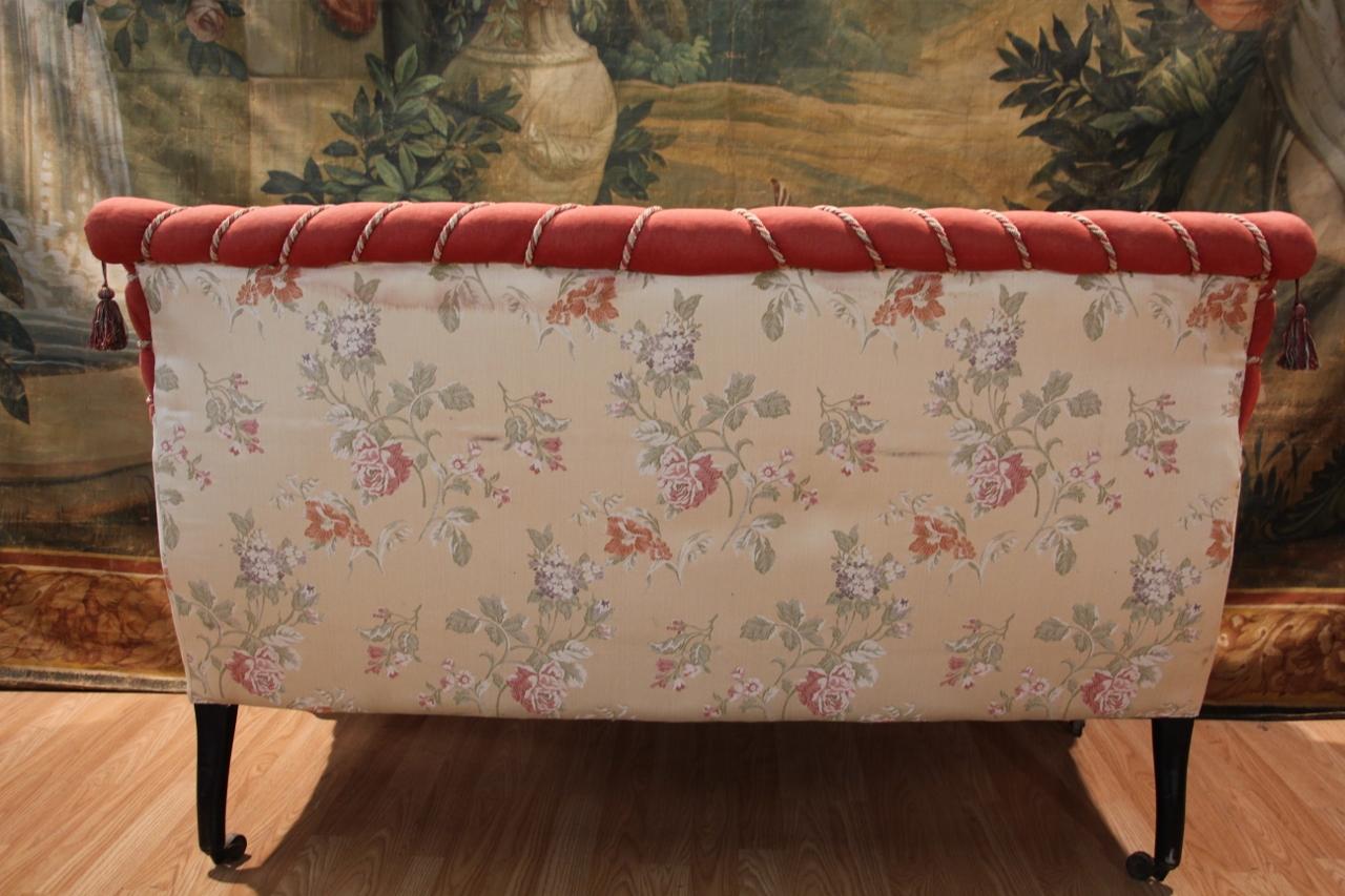Napoleon III gepolstertes Wohnzimmer (19. Jahrhundert) im Angebot