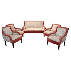 Napoleon III gepolstertes Wohnzimmer