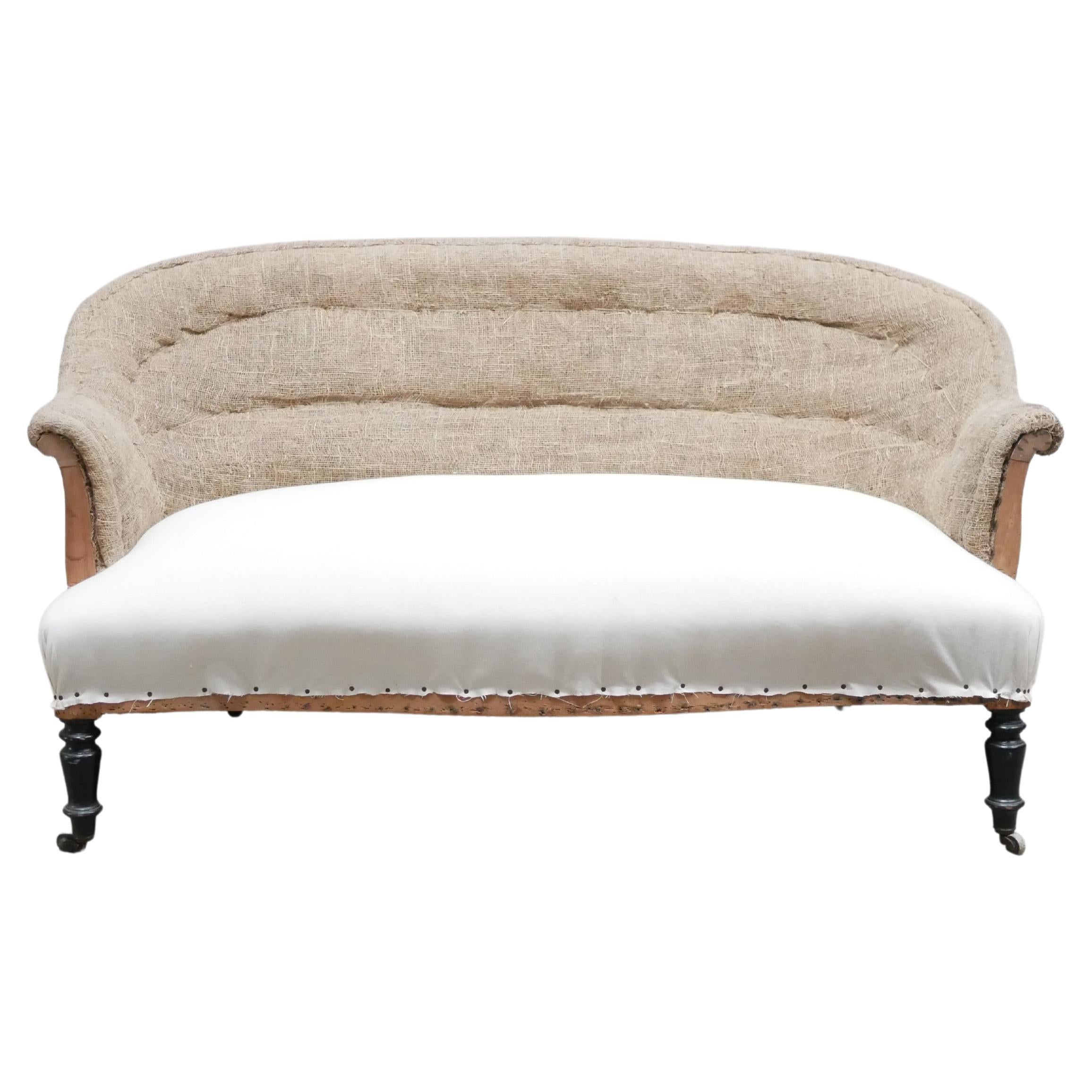 Toad Bench Napoleon III Vintage Toad Bench at 1stDibs
