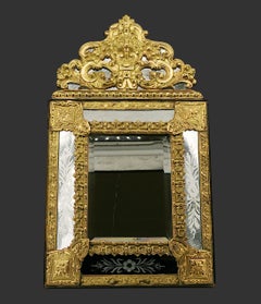 Napoleon III Wall & Table Mirror, 1880s