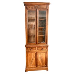 Napoleon III Nussbaum Bücherschrank