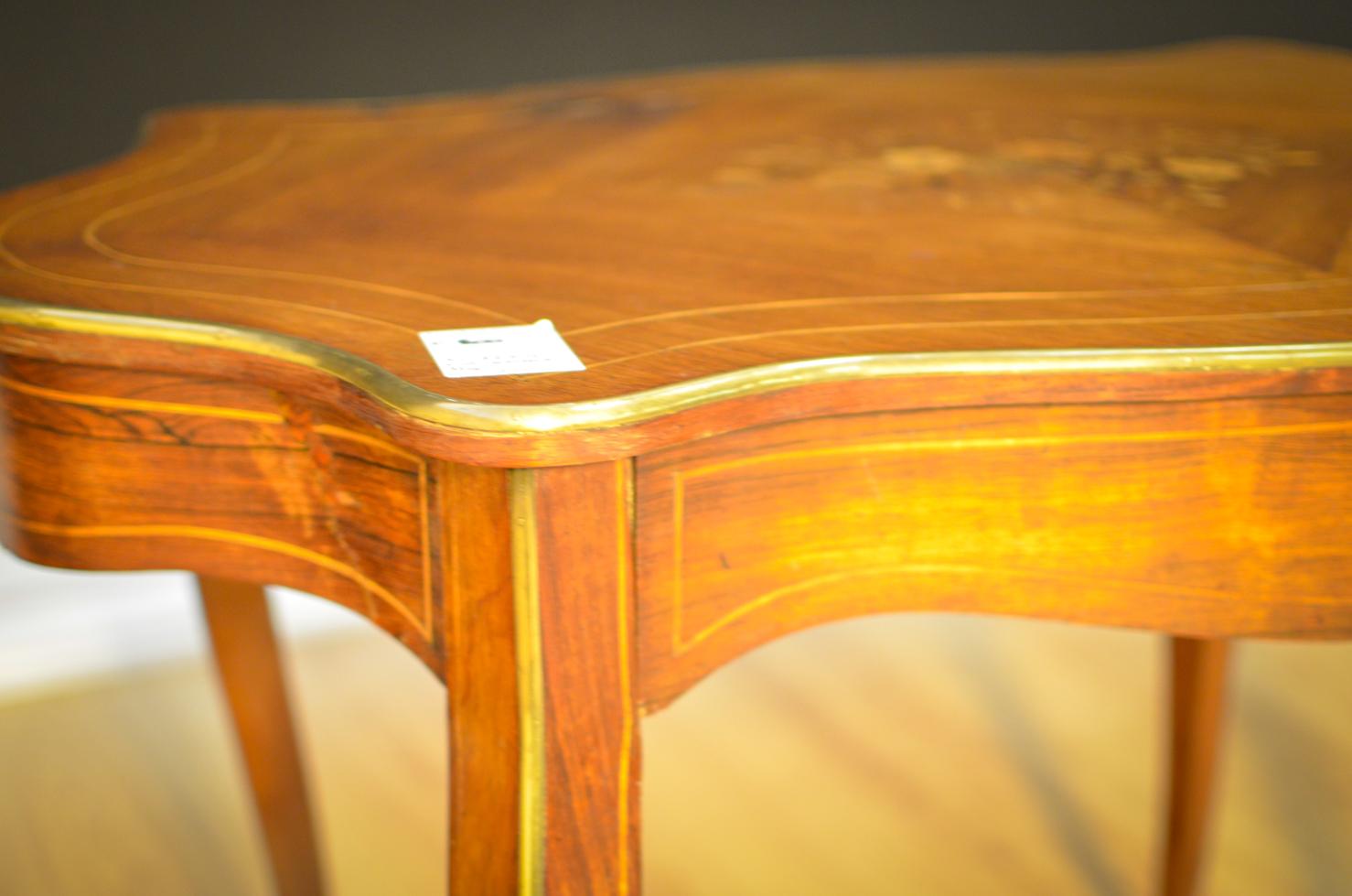 Napoleon III Writing Desk in Rosewood, France, 1880 For Sale 7