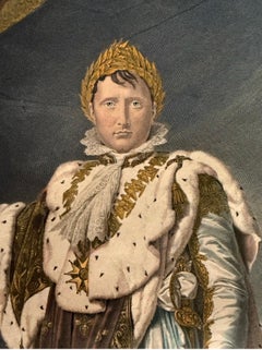 Napoleon Le Grand, hand-colored engraving