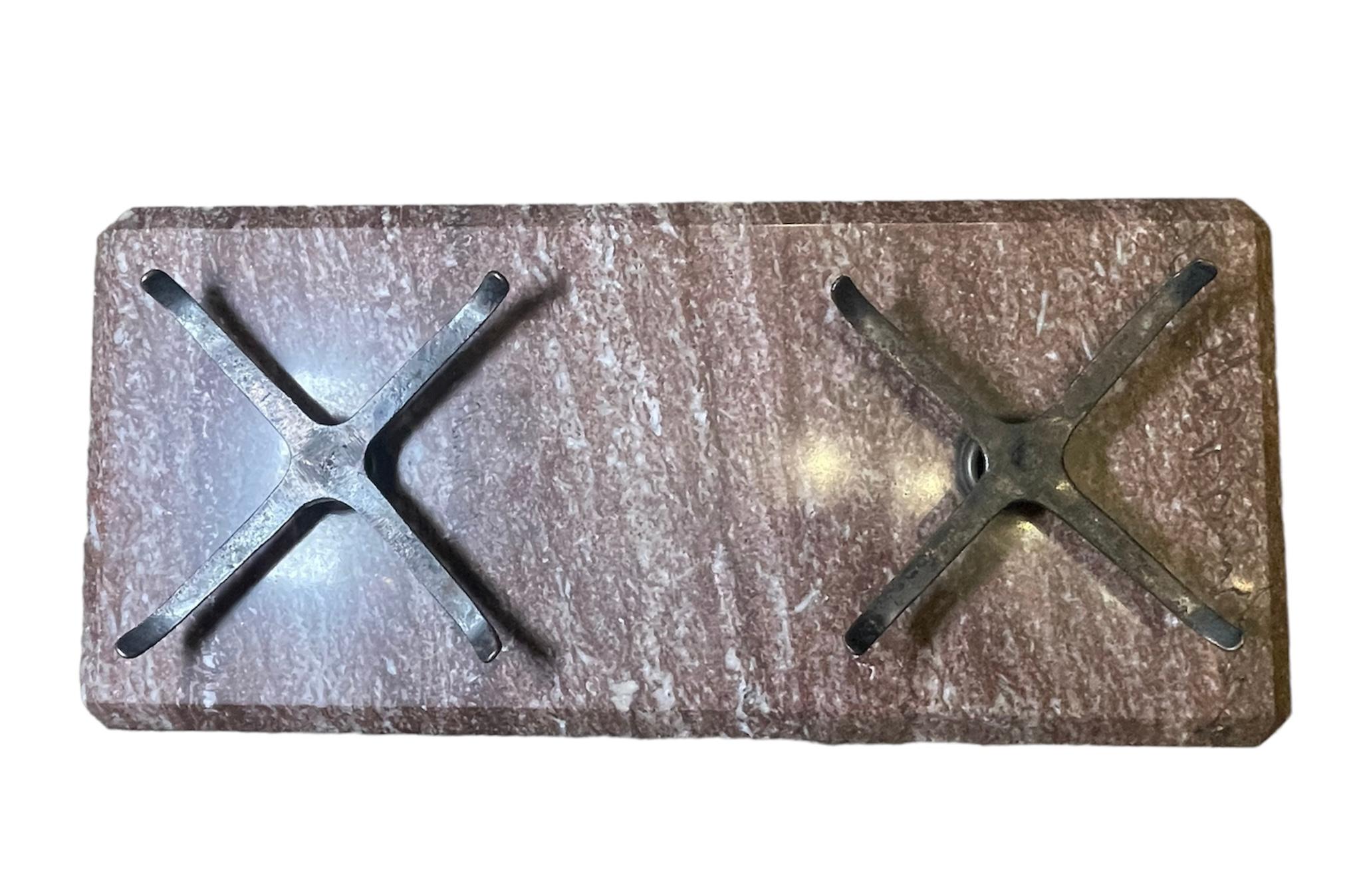 Ottone Scala in legno e marmo in stile Napoleone lll in vendita