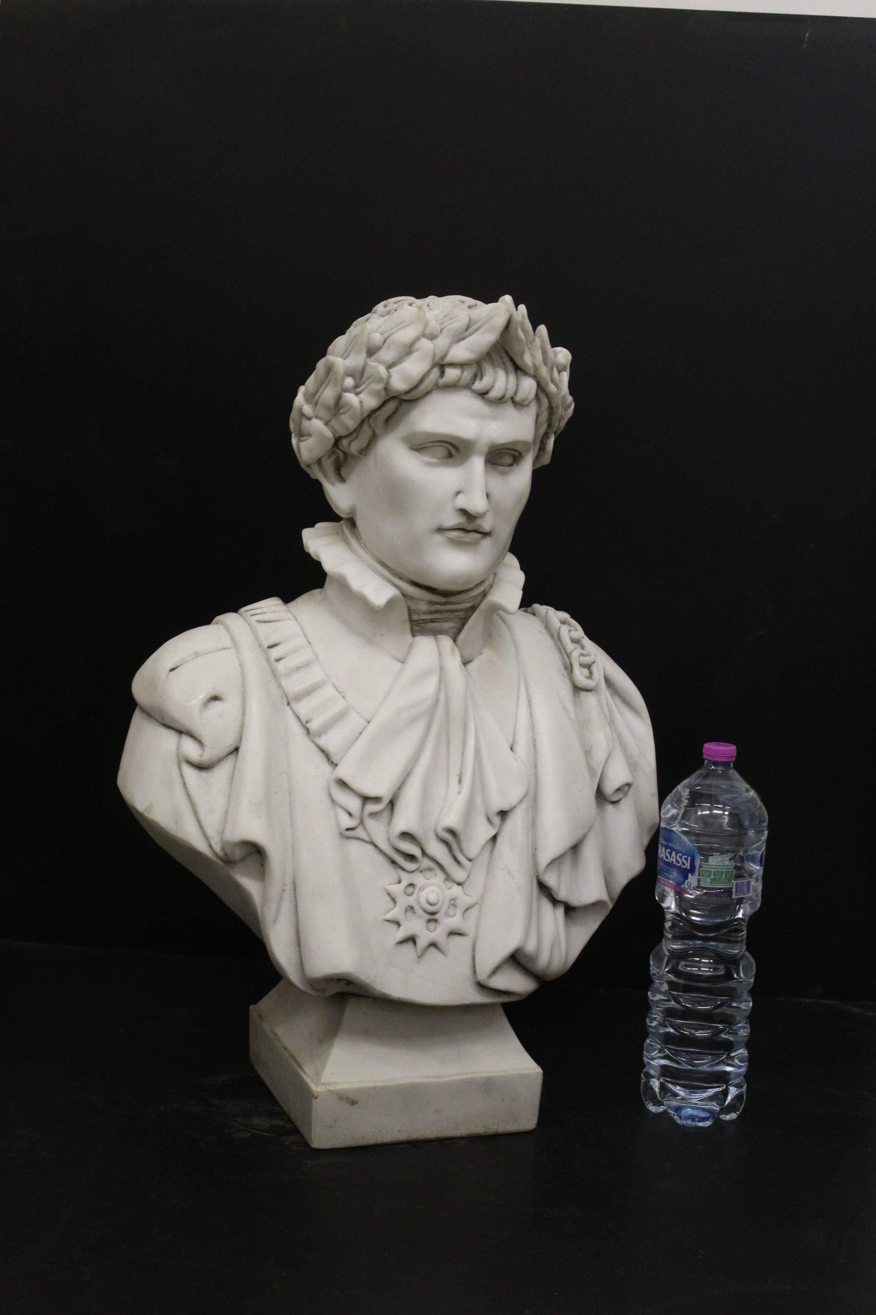 Napoleon Marble Sculpture For Sale 2