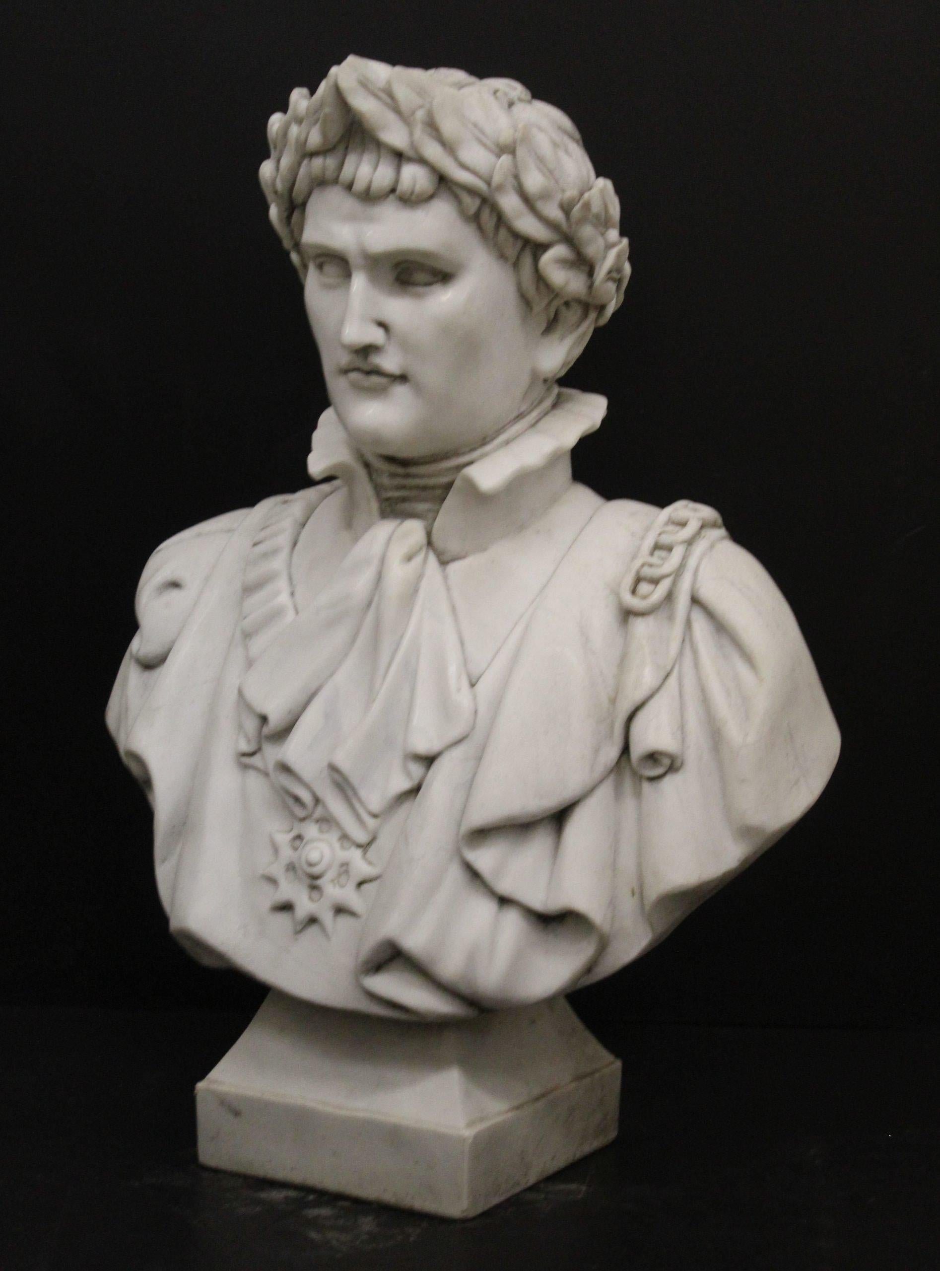Napoleon Marble Sculpture For Sale 4