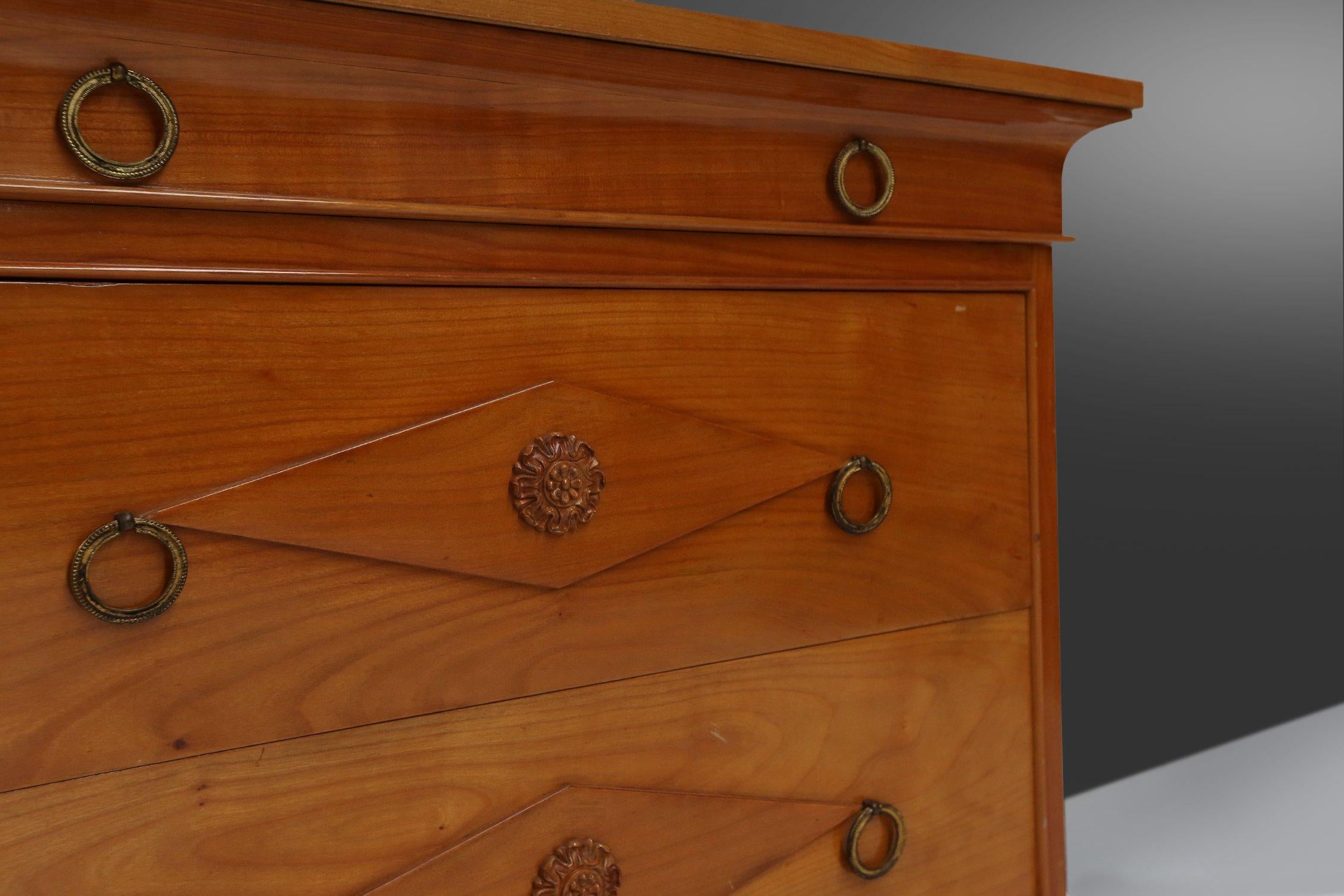 Ensemble de chambre à coucher de style Napoléon par De Coene, ensemble de 4 en vente 8