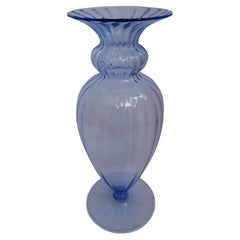 Napoleone Martinuzzi 1925 Large Sofiato Murano Glass Vase