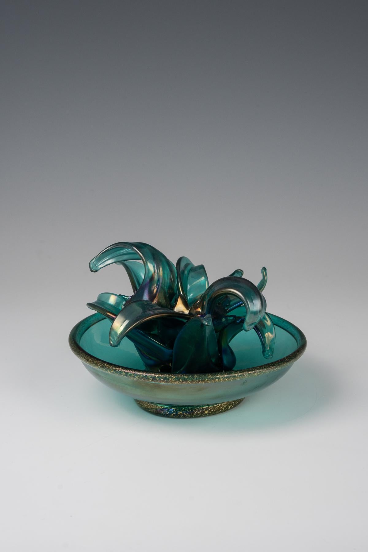 Italian Napoleone Martinuzzi, a 'Pianta Grassa' sculpture, ca. 1930 For Sale