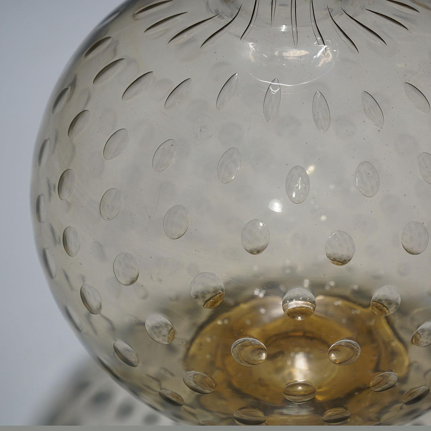 Napoleone Martinuzzi Attr. pour le vase 'A Bolle' de Venini, vers 1927 en vente 1