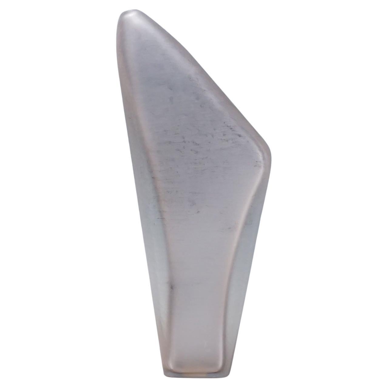 Napoleone Martinuzzi for Alfredo Barbini Art Glass Vase 1962 For Sale