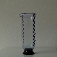 Napoleone Martinuzzi for Murano, Flute Vase in Glass, 1920s