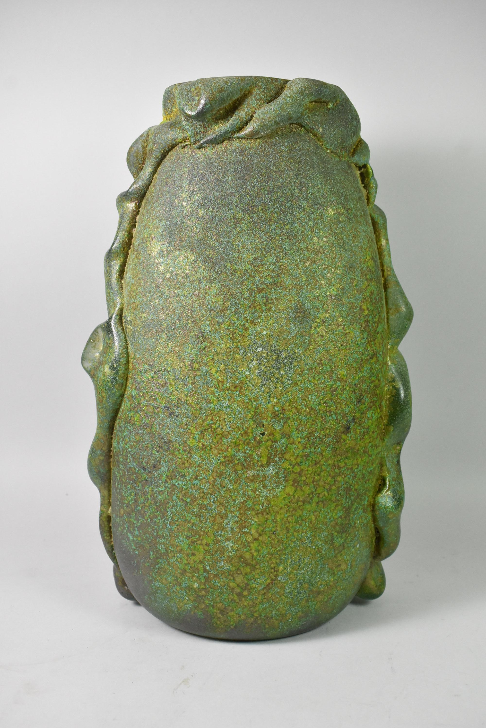 Vase italien Napoleone Martinuzzi pour Cenedese Bon état - En vente à Toledo, OH