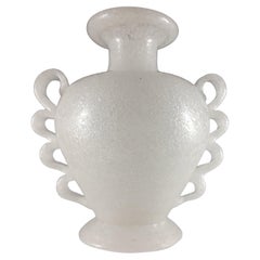 Napoleone Martinuzzi Murano Vintage Pulegoso Glass Vase