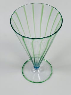Napoleone Martinuzzi-Vase aus Murano-Glas, um 1930.