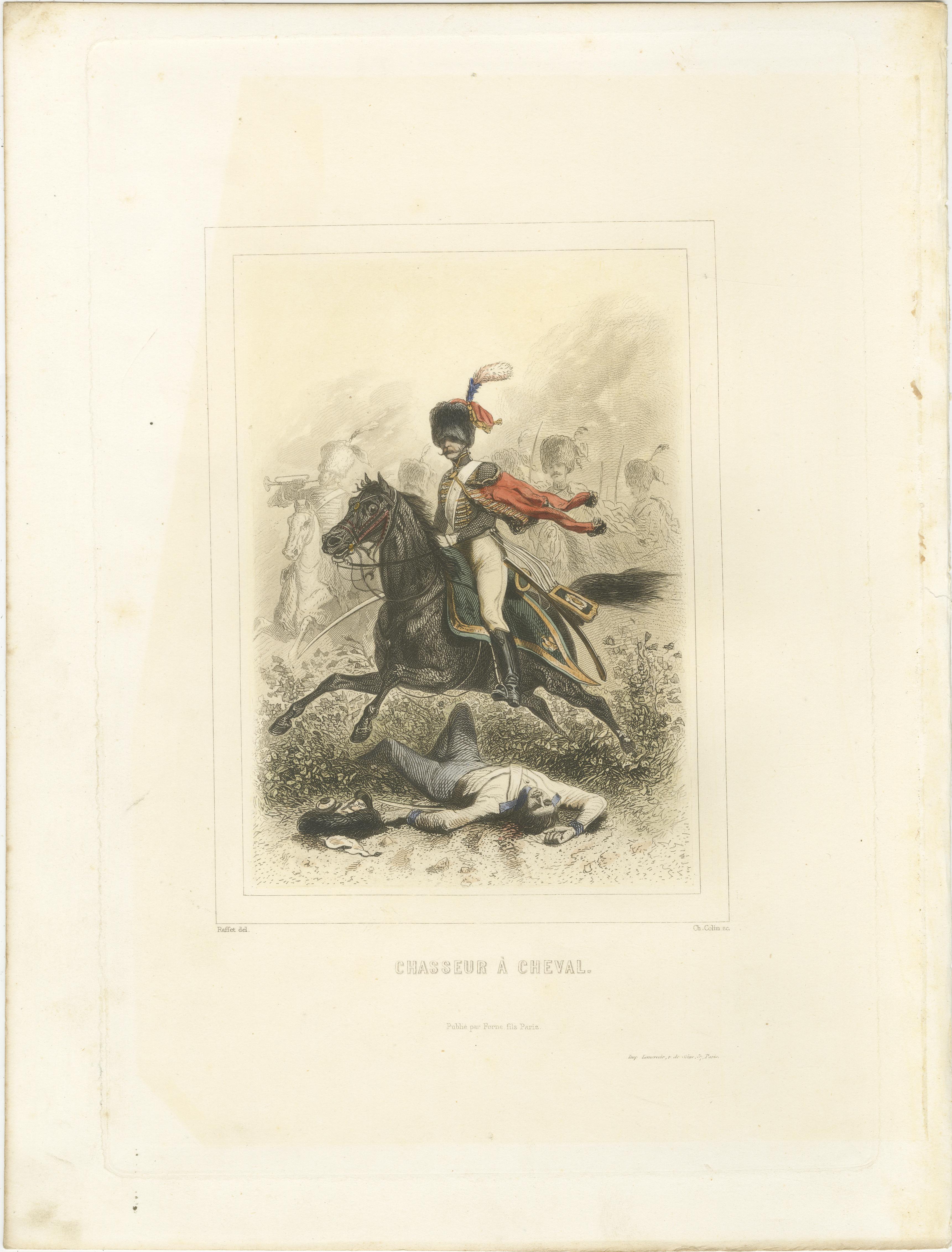 Napoleonic Battle Cavalry – Mameluke, Chasseur, and Empress Dragoon, 1859 en Bueno estado para la venta en Langweer, NL