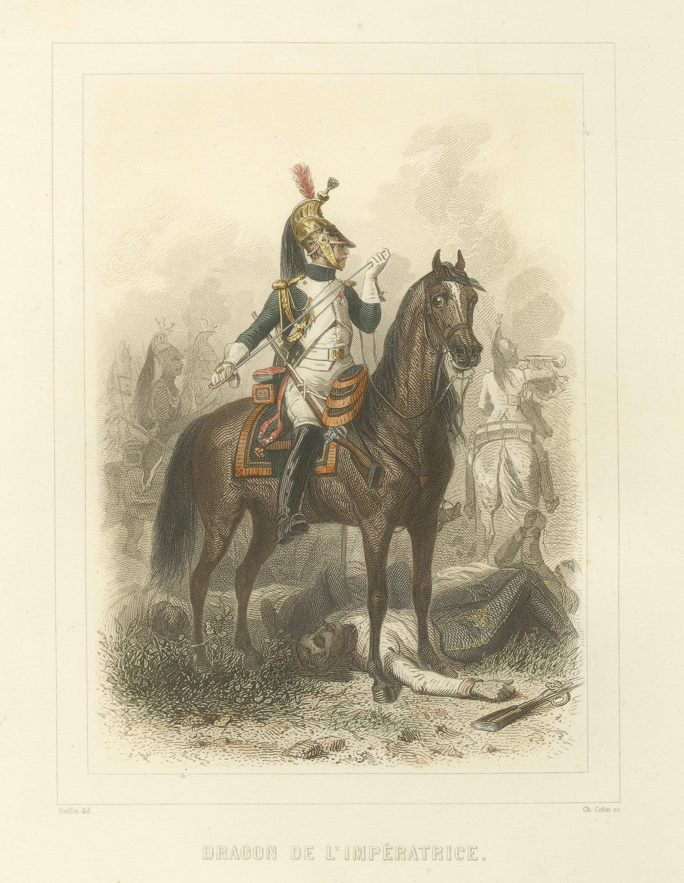 Napoleonic Battle Cavalry – Mameluke, Chasseur, and Empress Dragoon, 1859 Papel en venta