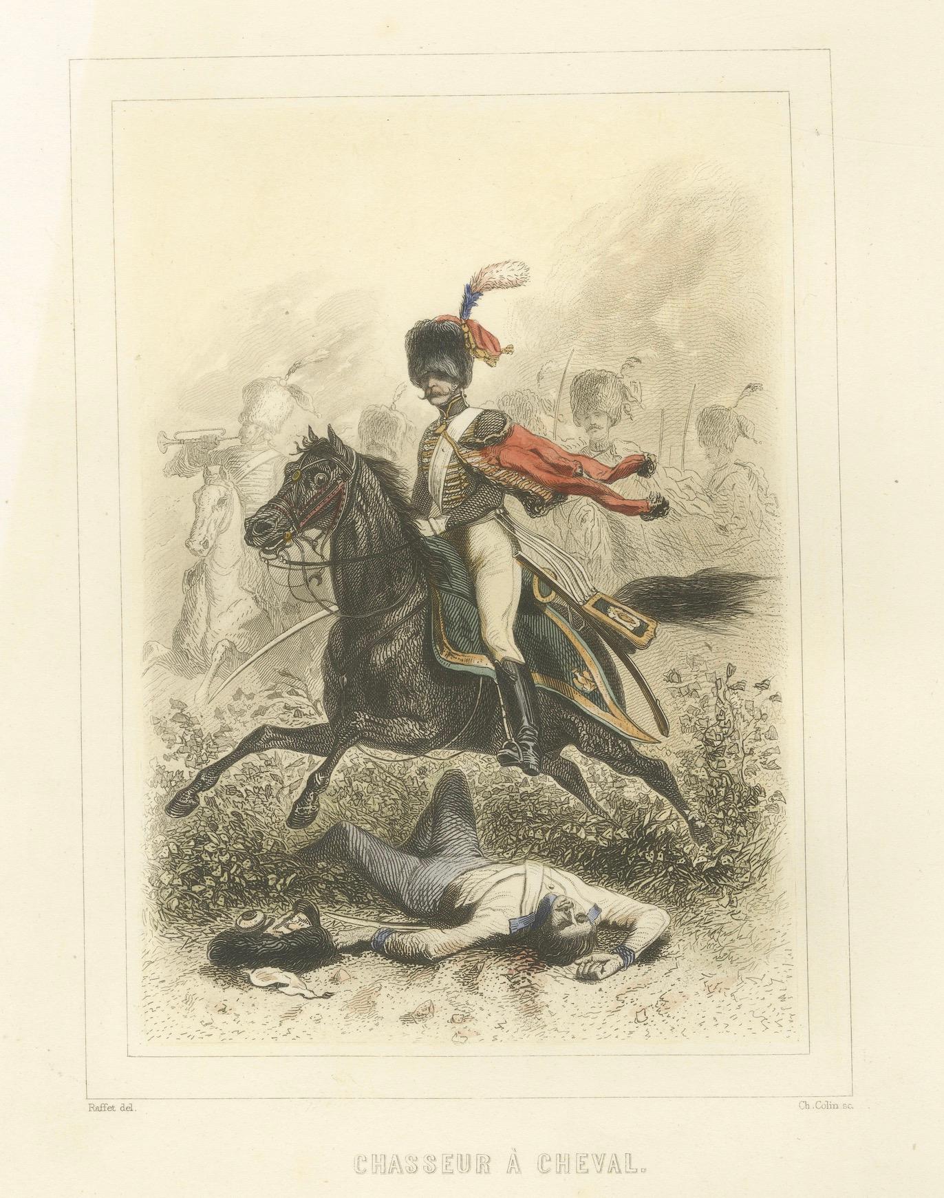Napoleonic Battle Cavalry – Mameluke, Chasseur, and Empress Dragoon, 1859 en venta 1