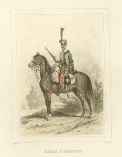 Uniformes de la cavalerie napoléonienne - Garde d'honneur, Lanciers néerlandais et polonais, 1859