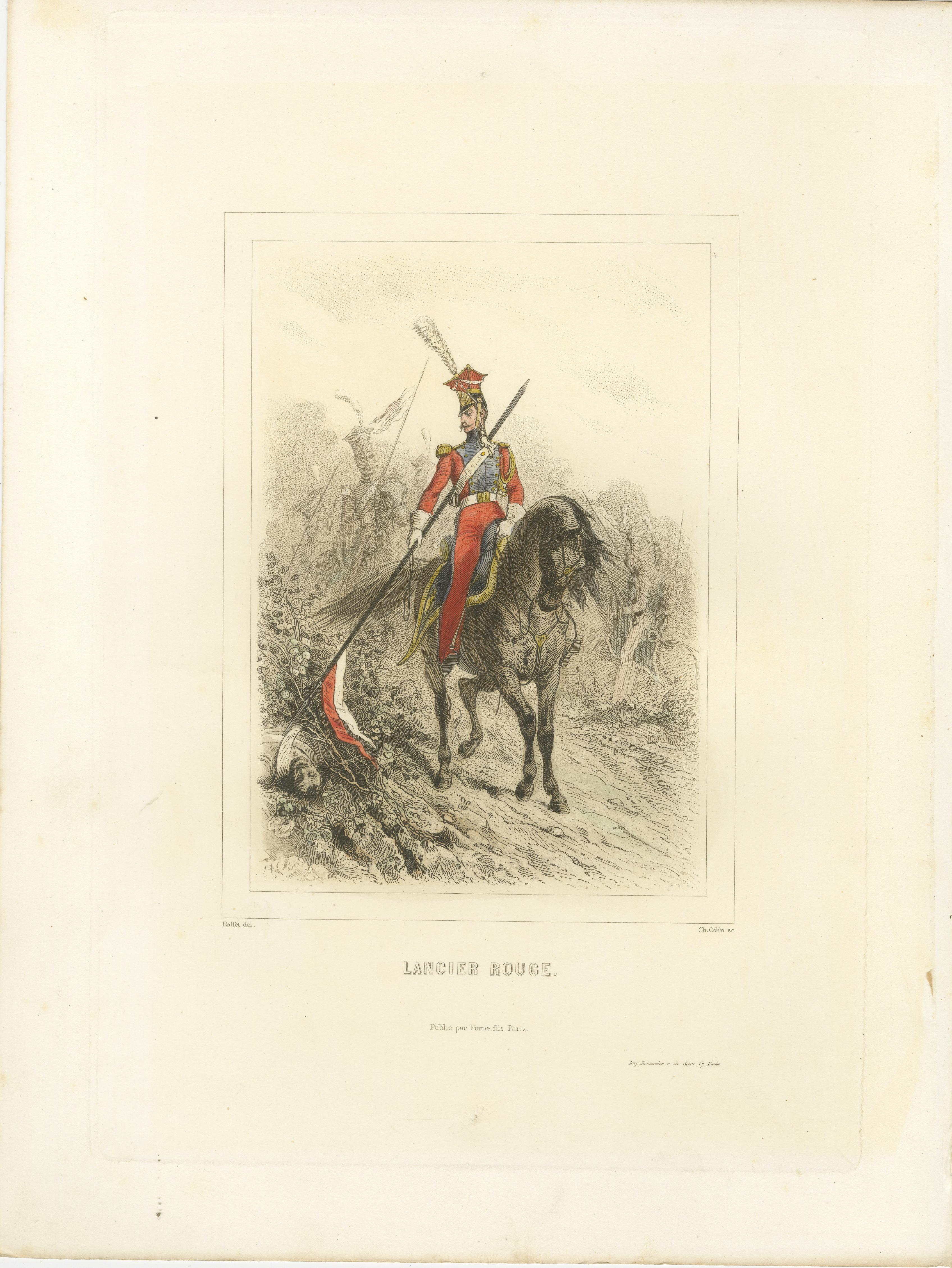 Uniformes de Caballería Napoleónica - Guardia de Honor, Lanceros Holandeses y Polacos, 1859 en venta 1