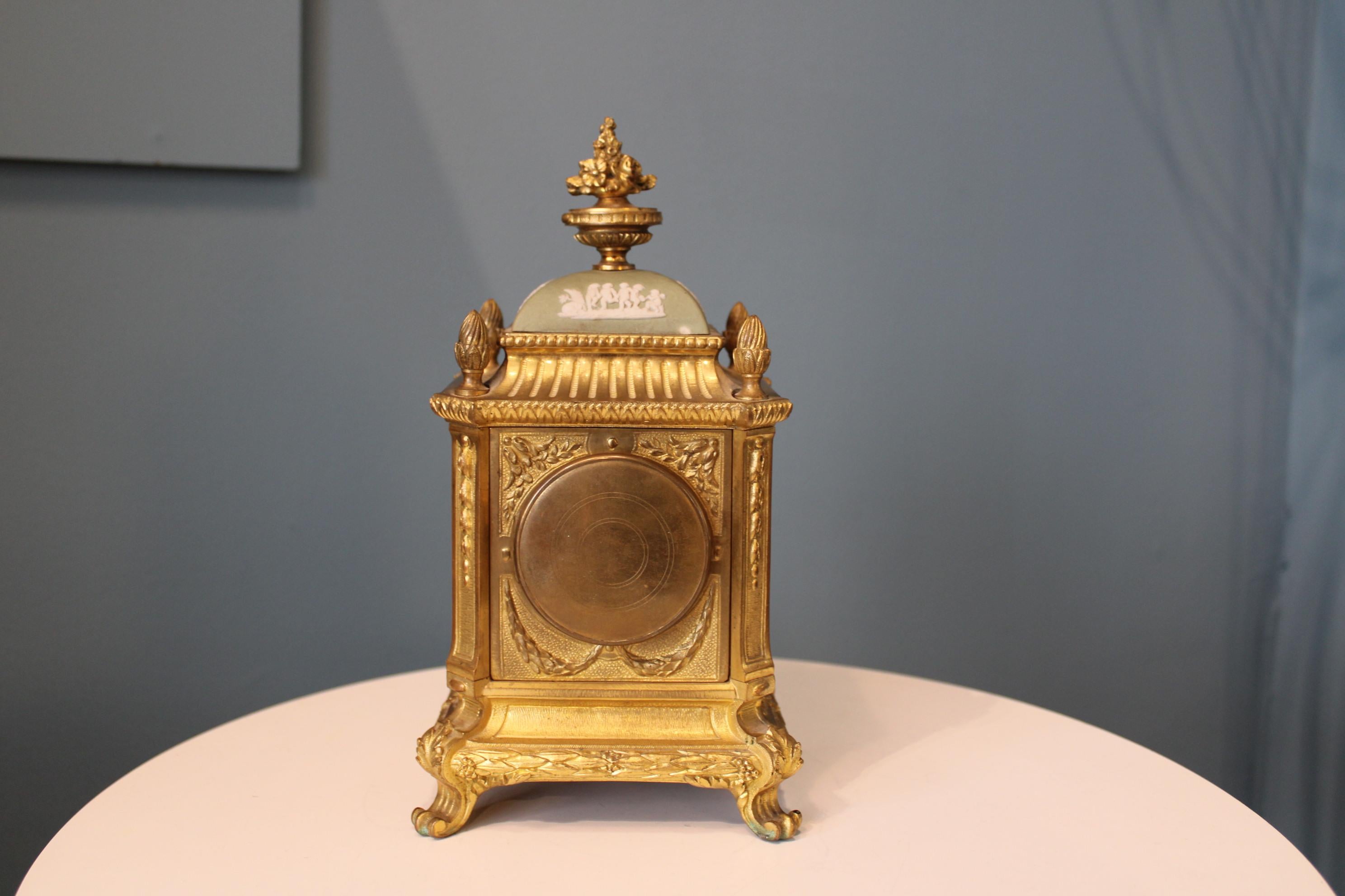 Napoleonic Clock, France, 19th Century For Sale 3