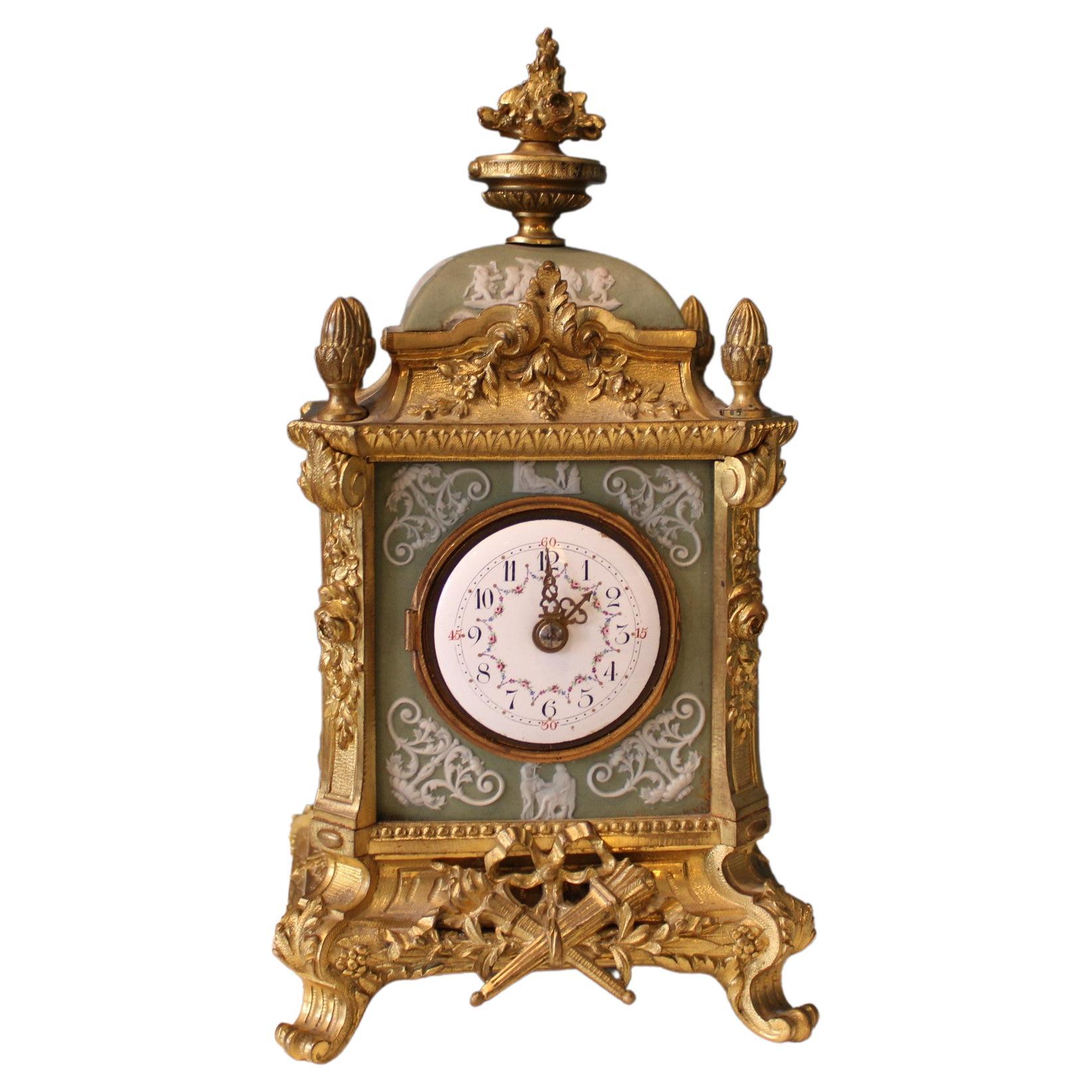 Napoleonic Clock, France, 19th Century For Sale