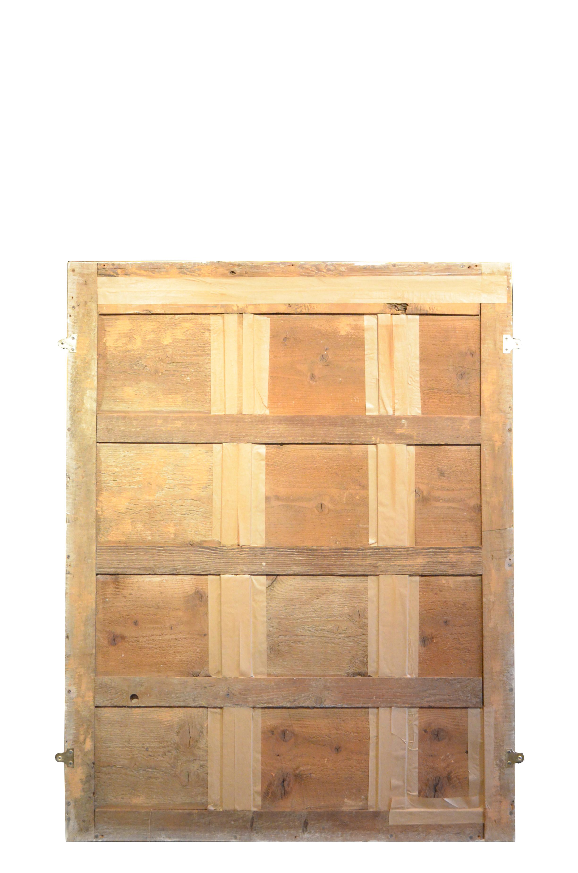 Specchio da parete in legno dorato dell'Impero Napoleonico del 1850 ca. 7