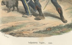Napoleonic Light Infantry, Voltigeur and Carabinier, French Army, 1843