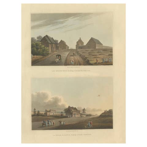 Napoleon’s Battlefields: Views of Les Quatre Bras and La Belle Alliance, 1815