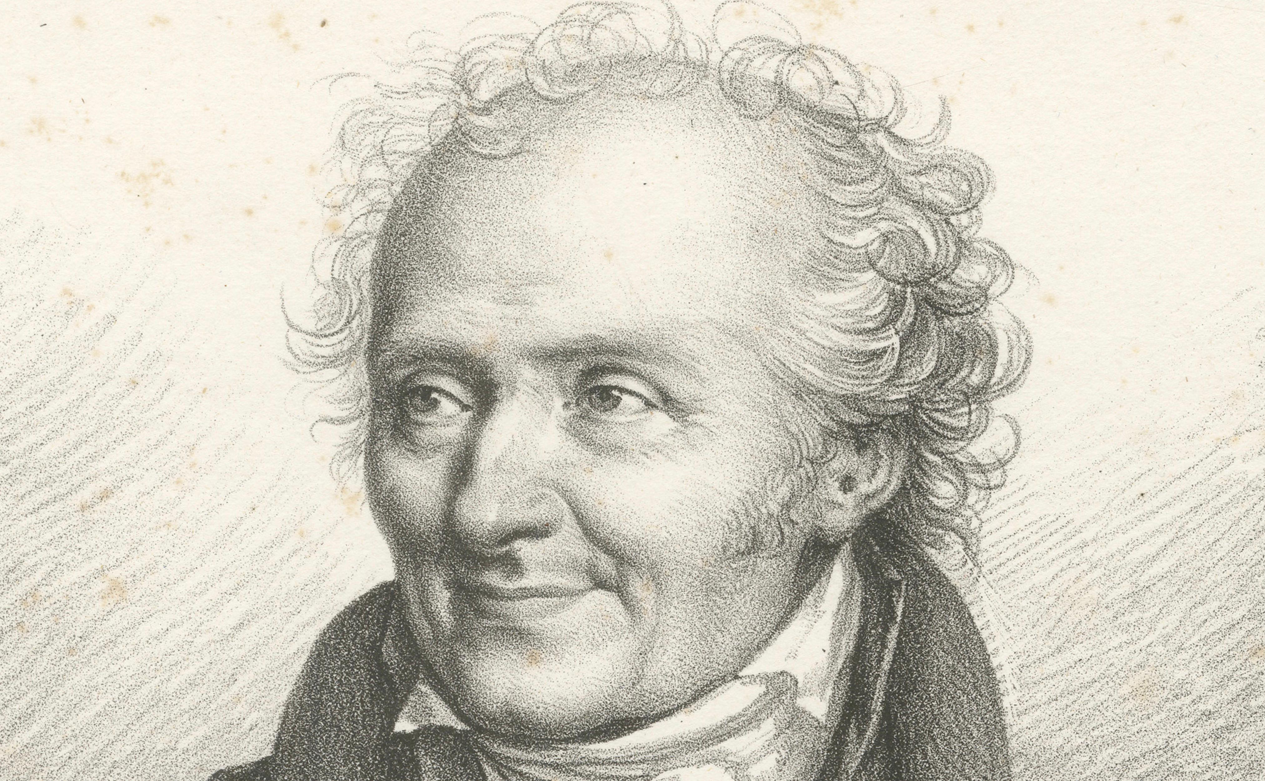 Napoleon’s Louvre Director Vivant Denon – French Empire Portrait Engraving c1820