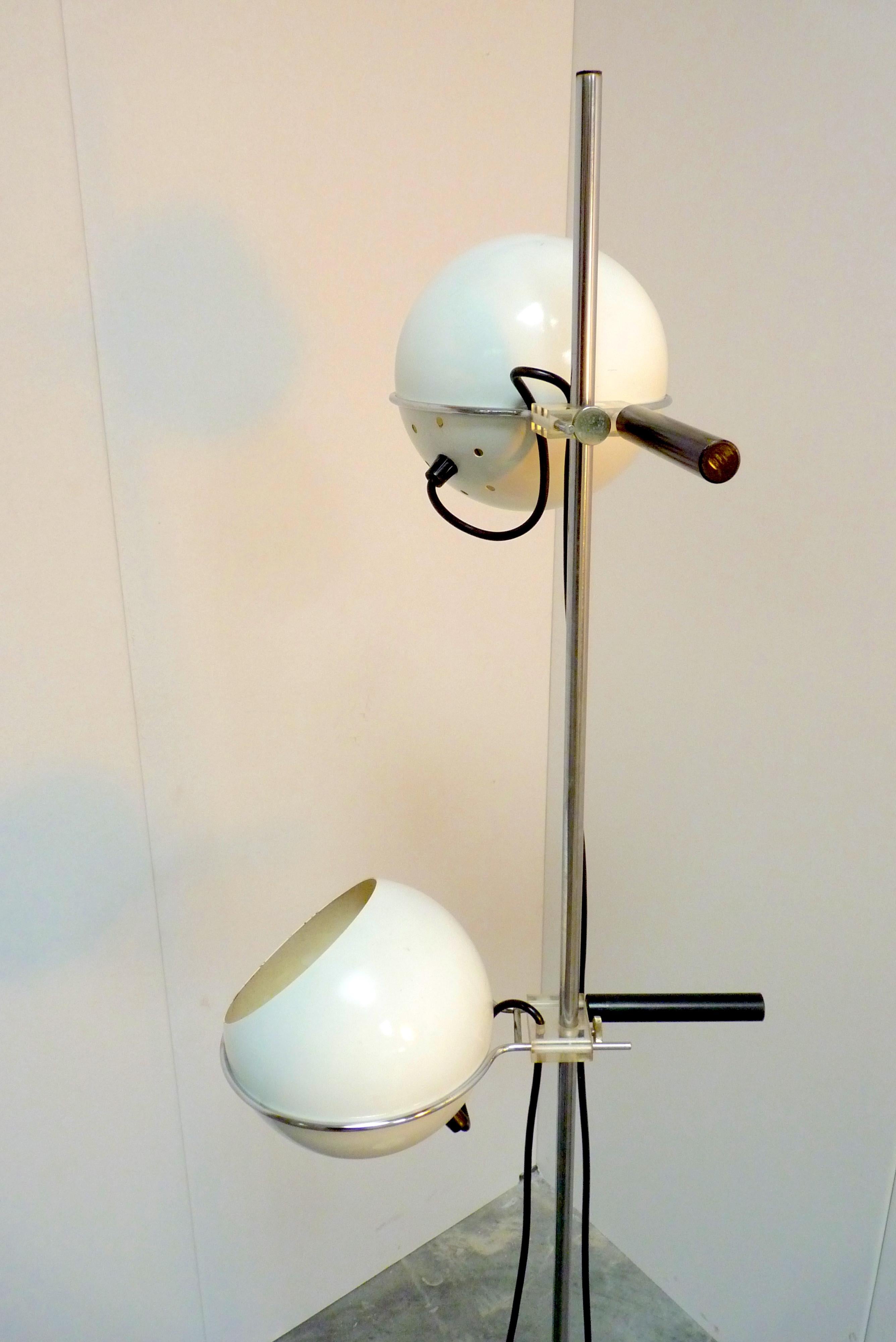 'Napoli' Eyeball Floor Lamp by Gepo Lighting, The Netherlands, 1960s For Sale 1