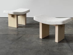 Nara Architectural Stool, Contemporary Design, Made in Italy