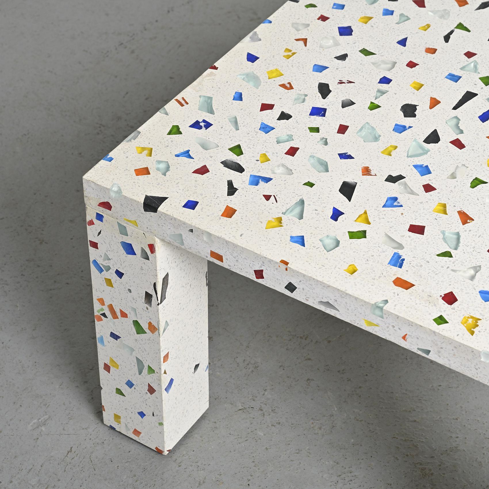 Postmoderne Table basse Nara de Shiro Kuramata pour Memphis Milano, 1983 en vente