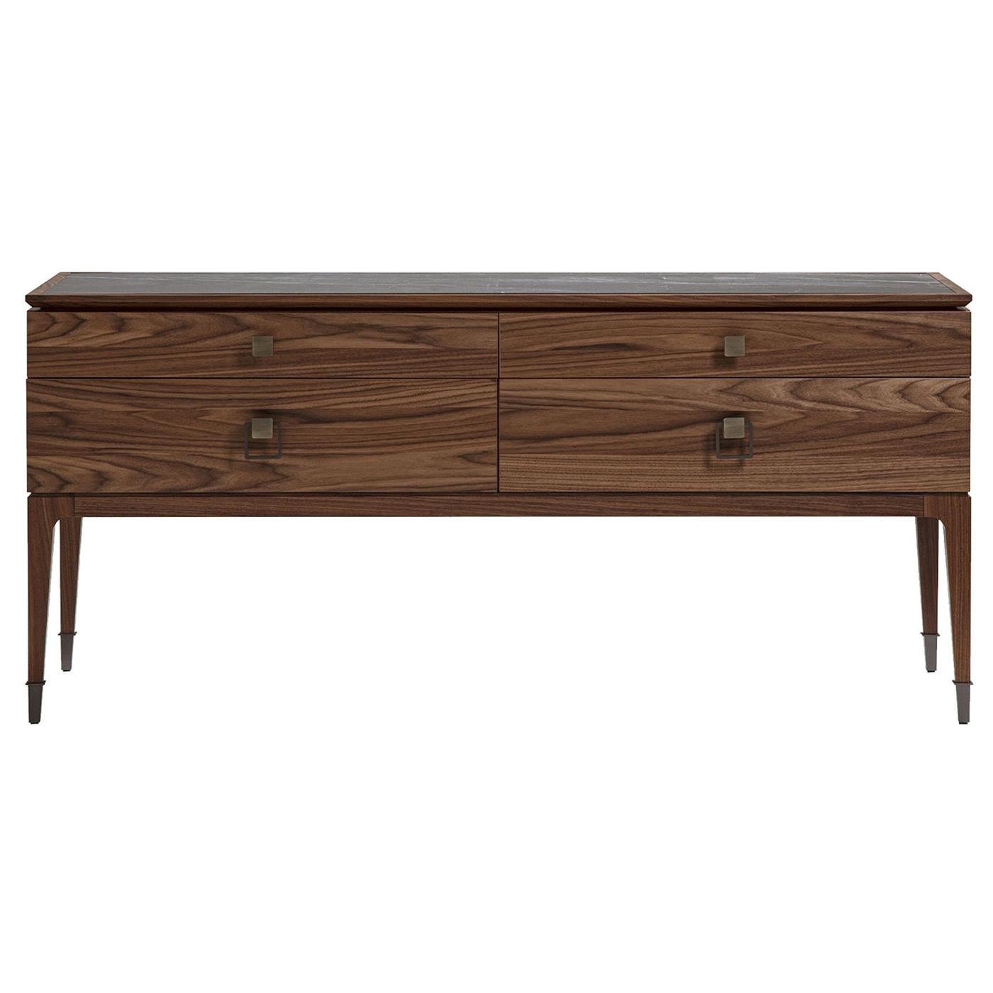 Nara Tobacco 4-Drawer Dresser