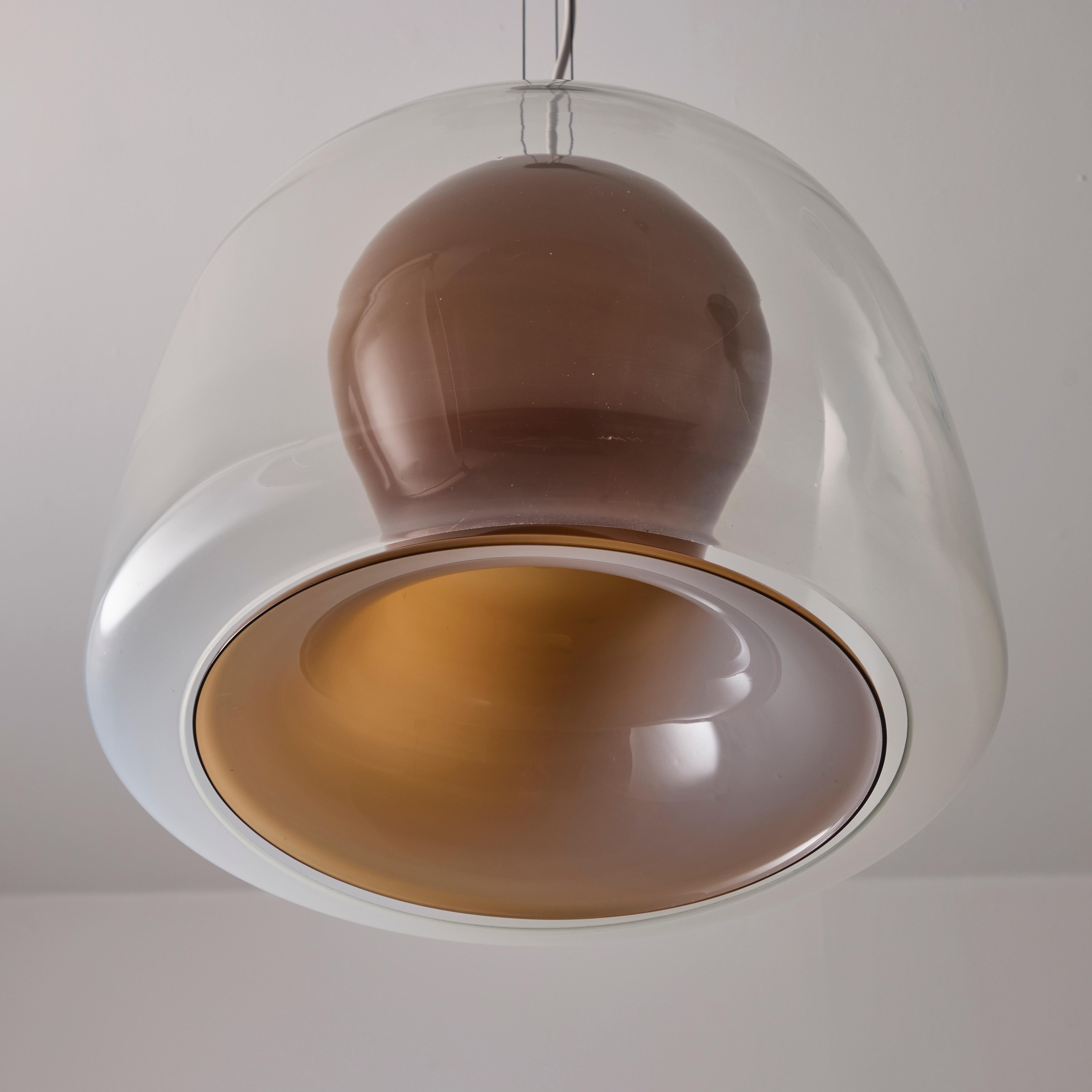 Steel 'Naranza' Suspension Lights by Vistosi For Sale