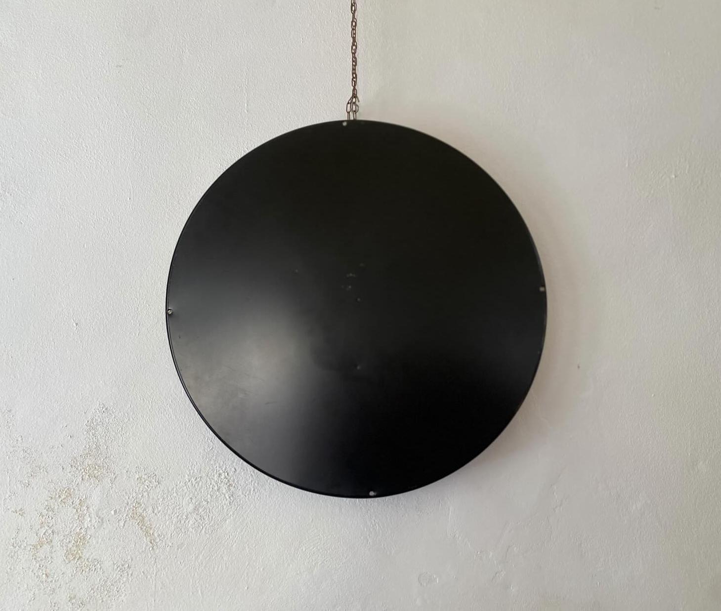 Italian 'Narciso'  Brss wall mirror by Sergio Mazza for Artemide from the 1960s en vente