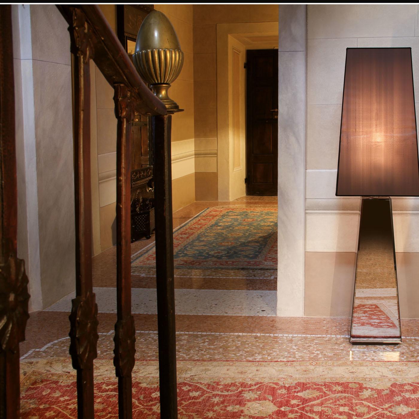 Modern Narciso L Floor Lamp by Roberto Lazzeroni