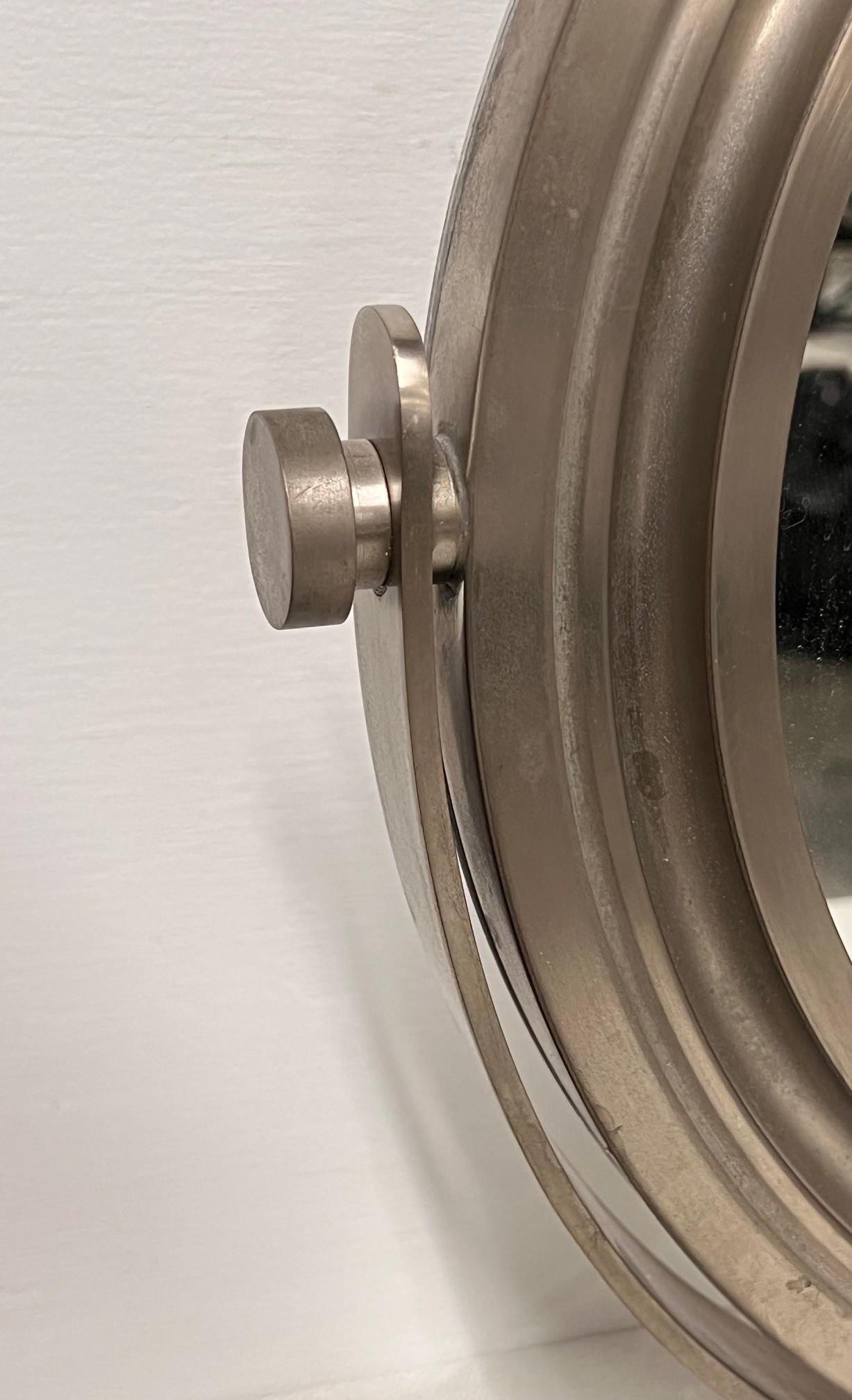 Metal Narciso Mirror by Sergio Mazza for Artemide For Sale