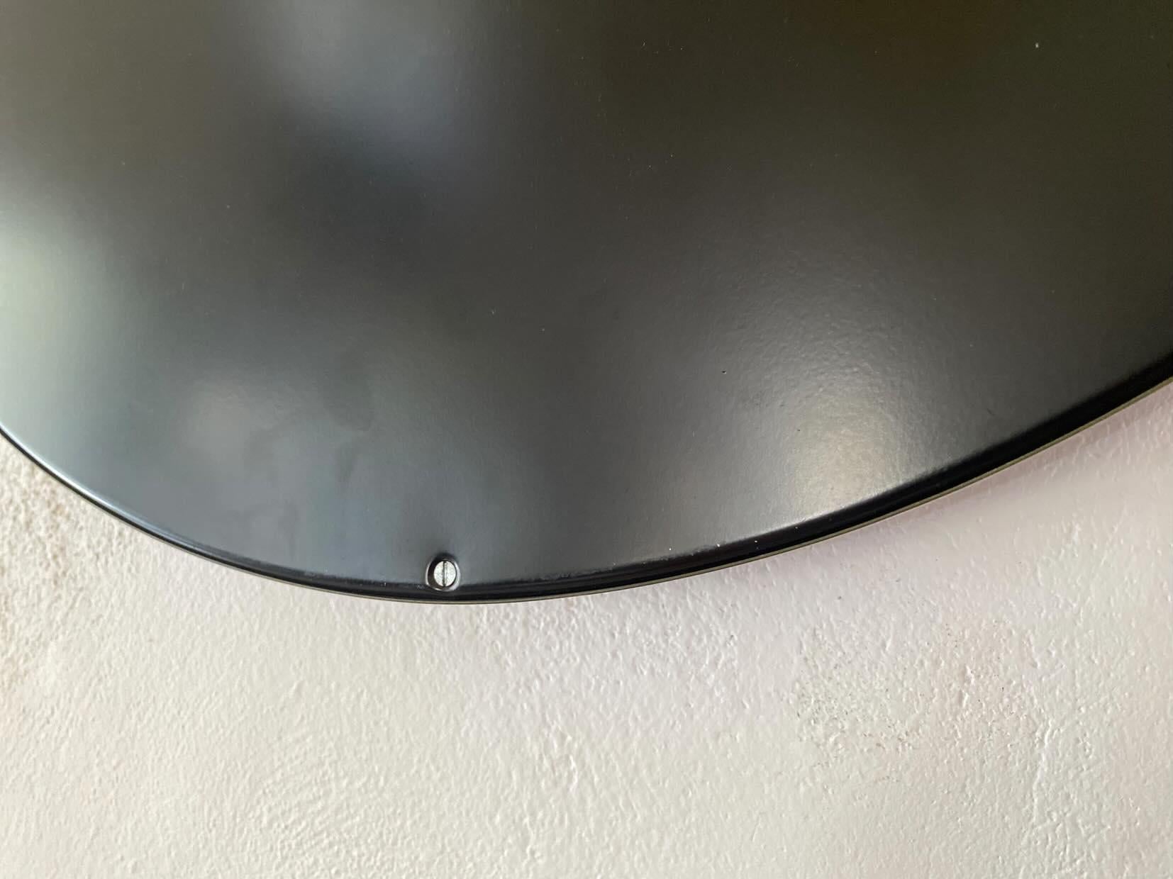 'Narciso' nickel-brass wall mirror by Sergio Mazza for Artemide from the 1960s In condizioni buone in vendita a Vigevano, PV
