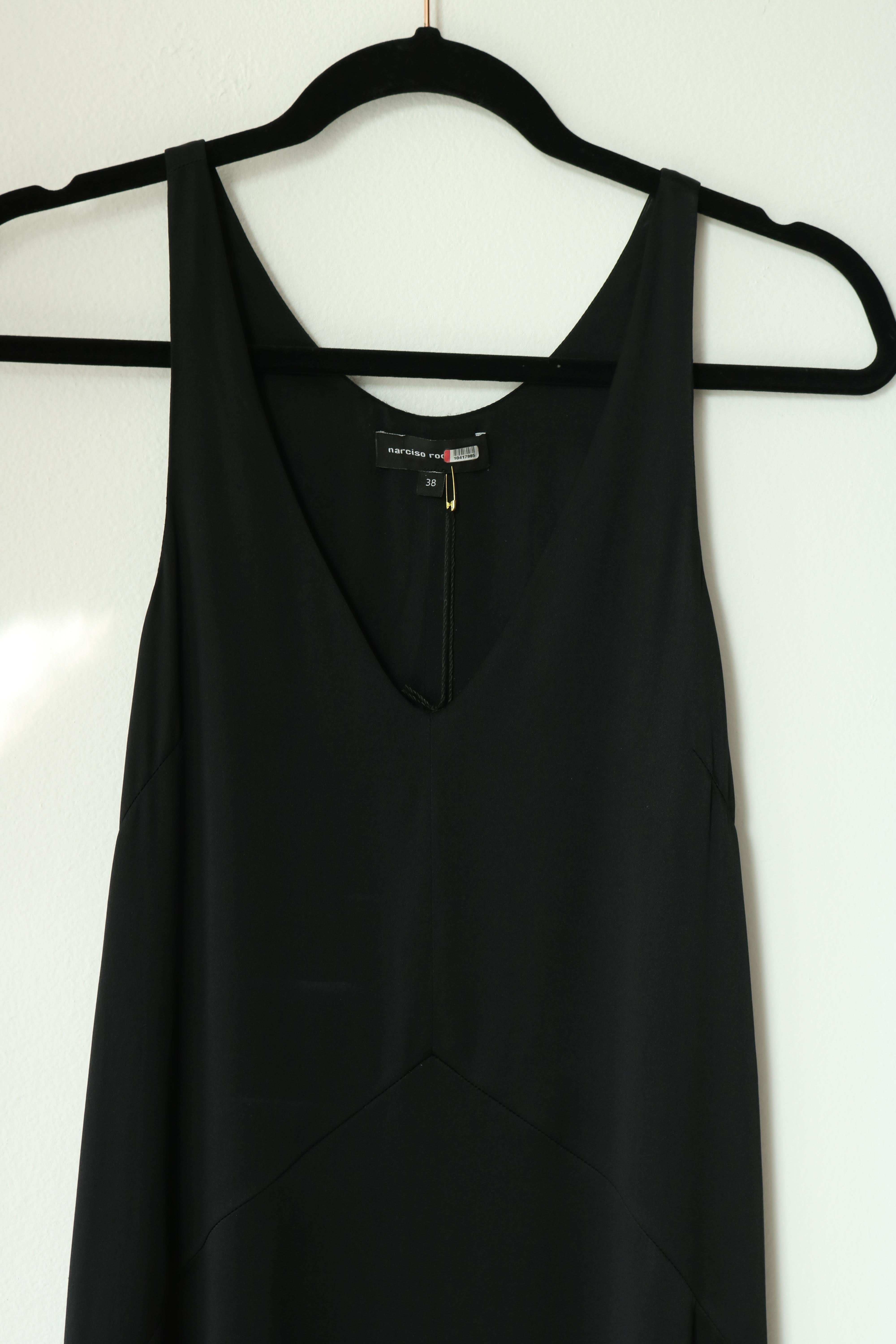 narciso rodriguez black dress