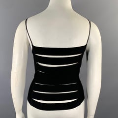 NARCISO RODRIGUEZ Size L Black Dress Top
