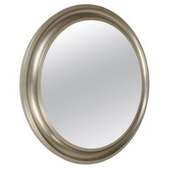 Espejo de pared redondo "Narciso" de Sergio Mazza para Artemide, Italia Años 60