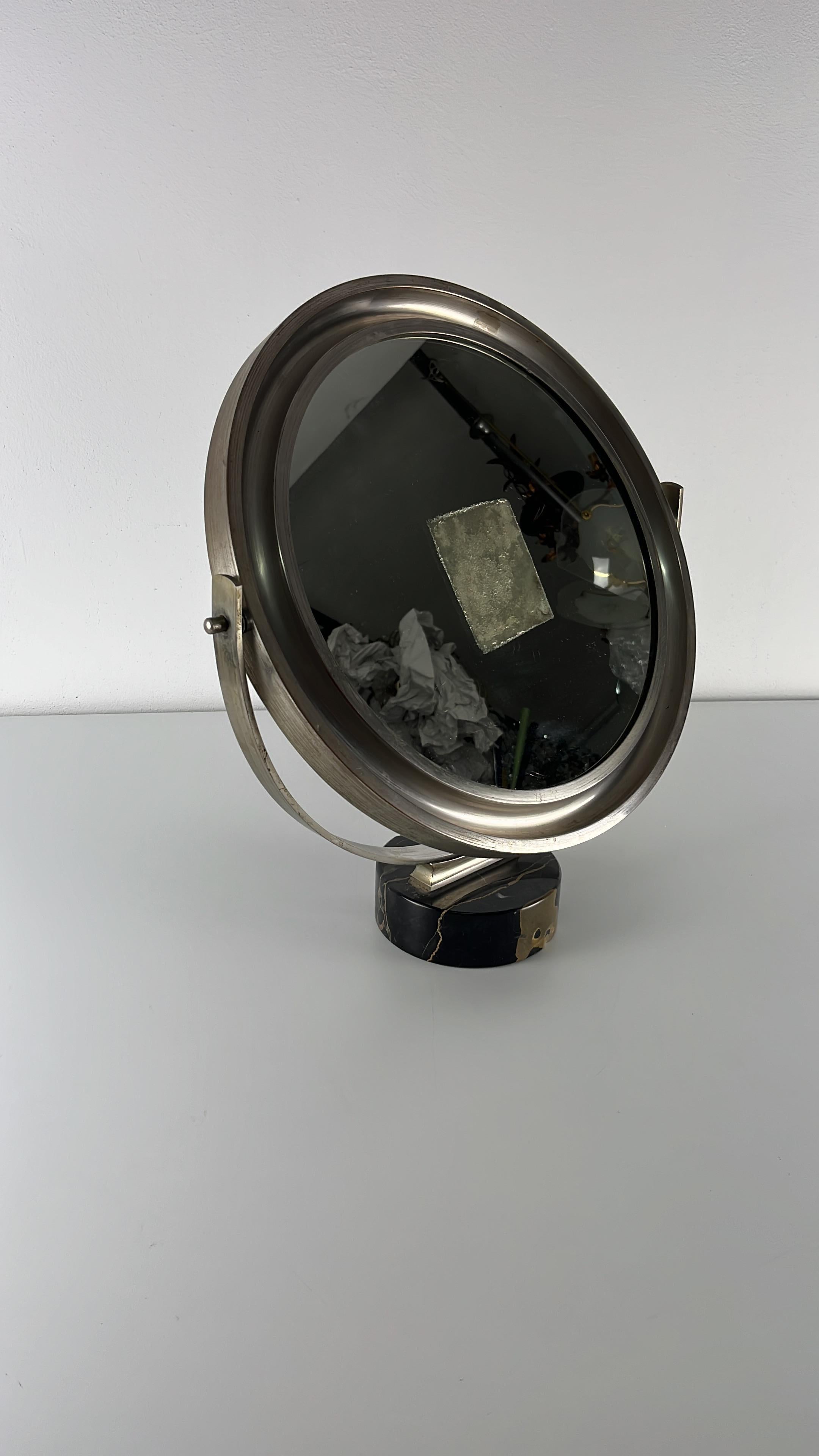 Narciso Tilting Table Mirror by Sergio Mazza for Artemide, 1960s. For Sale 4