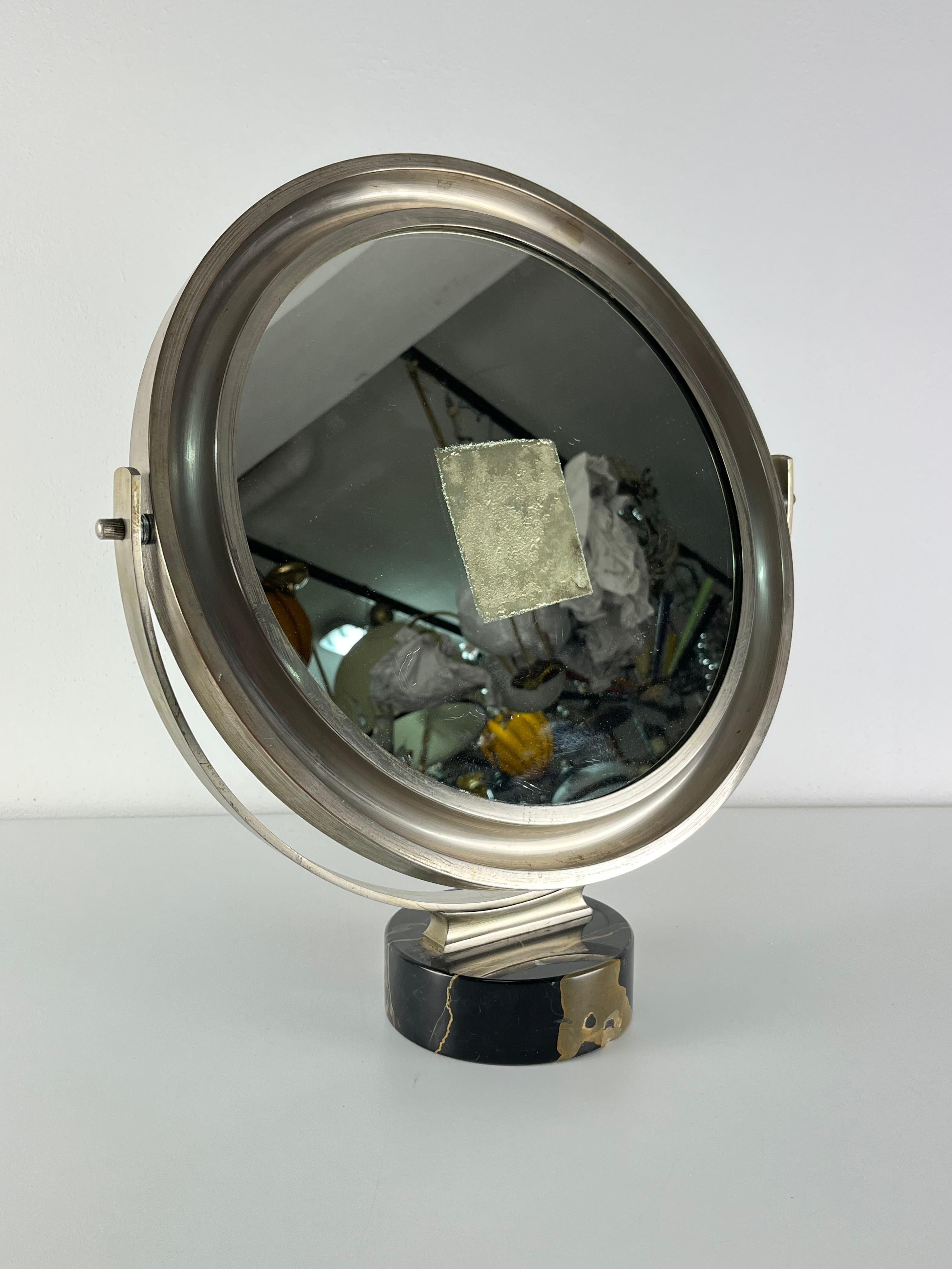 Narciso Tilting Table Mirror by Sergio Mazza for Artemide, 1960s. In Good Condition For Sale In Palermo, IT