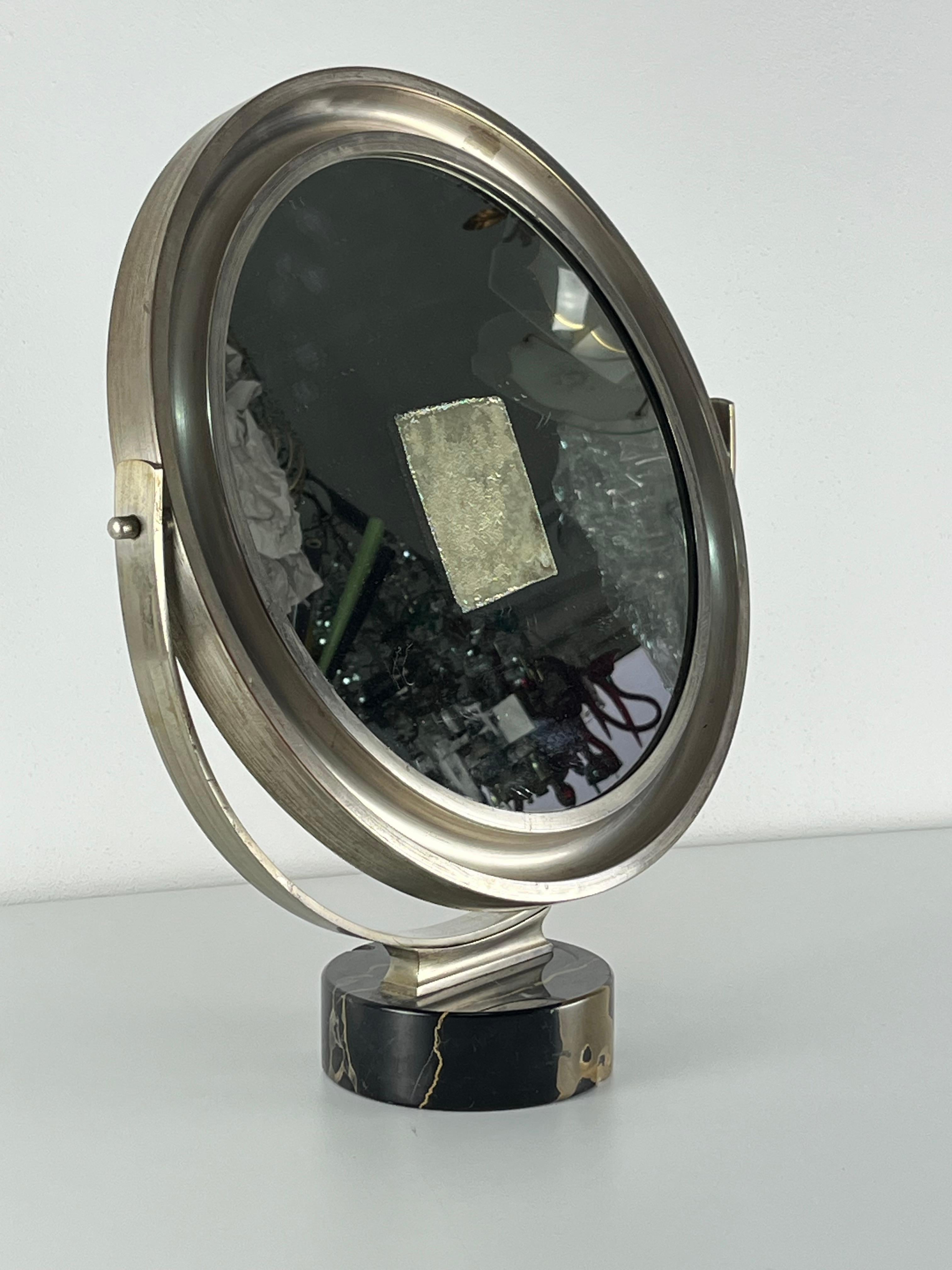Mid-20th Century Narciso Tilting Table Mirror by Sergio Mazza for Artemide, 1960s. For Sale
