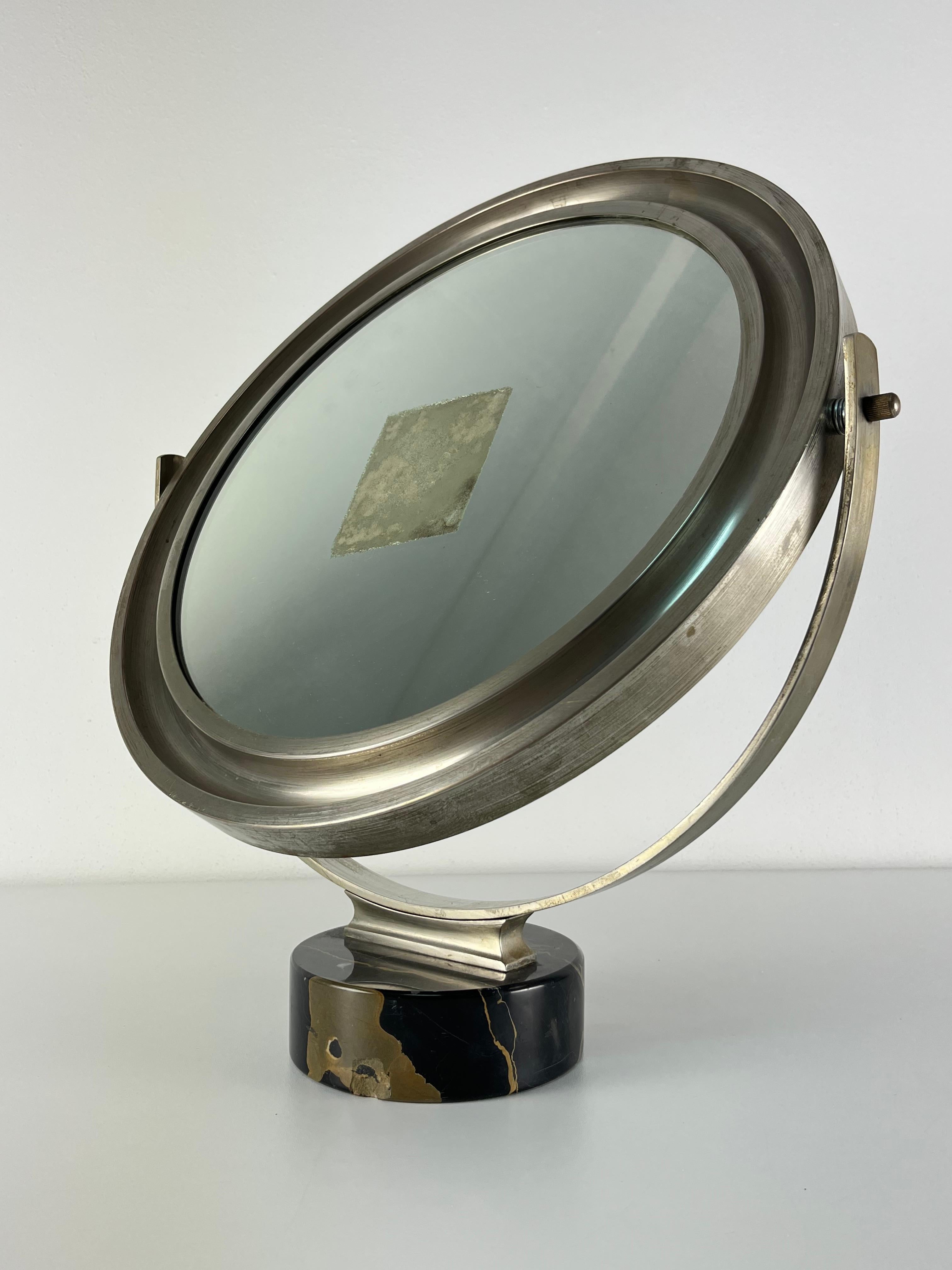 Narciso Tilting Table Mirror by Sergio Mazza for Artemide, 1960s. For Sale 2