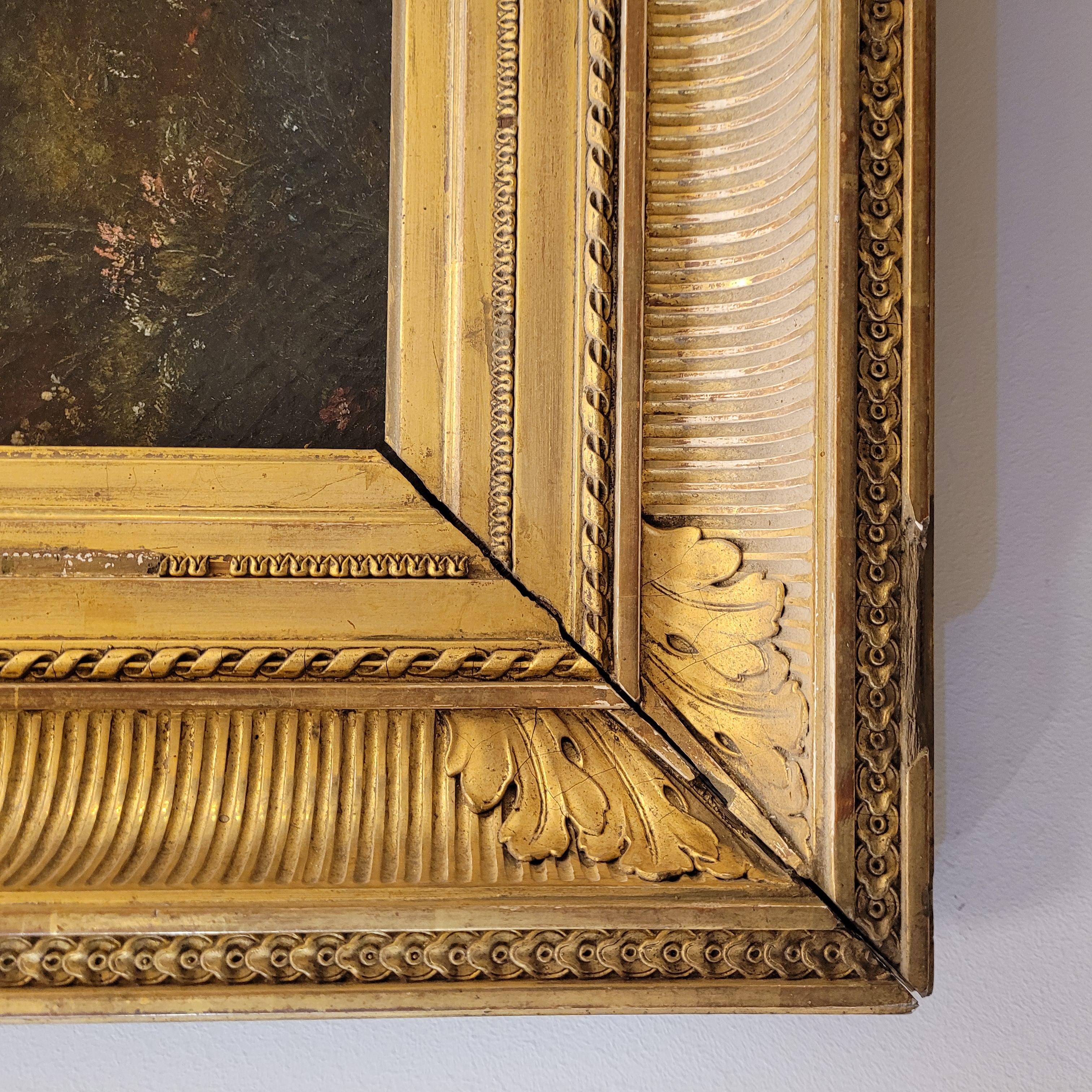 Französischer Orientalist Öl auf Leinwand, Narcisse Berchere Landscape im Angebot 11