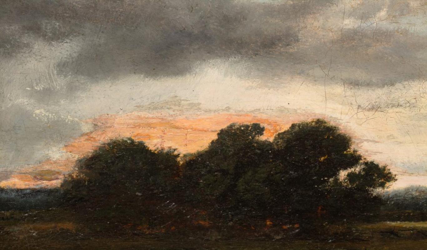 Twilight, oil on canvas by Narcisse-Virgile Diaz de la Pena (1807 - 1876) For Sale 7
