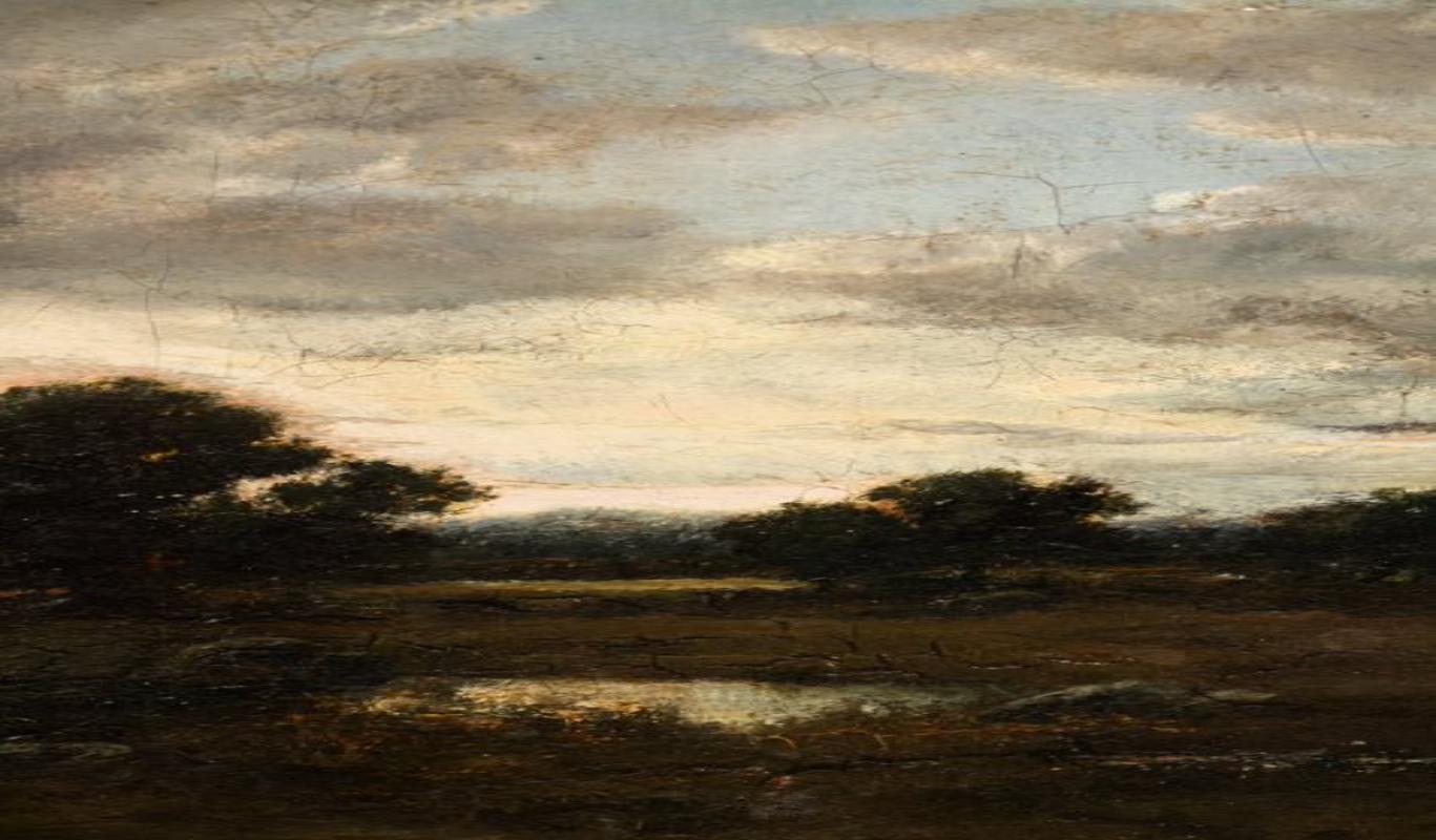 Twilight, oil on canvas by Narcisse-Virgile Diaz de la Pena (1807 - 1876) For Sale 2