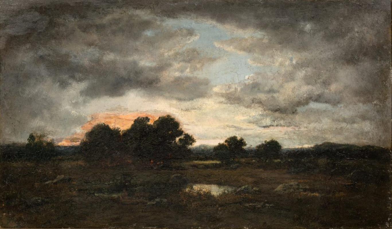 Twilight, oil on canvas by Narcisse-Virgile Diaz de la Pena (1807 - 1876) For Sale 3